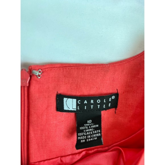 Carole Little Red Midi Dress - Picture 4 of 9